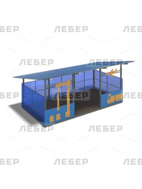 Теневой навес 4200х6000...