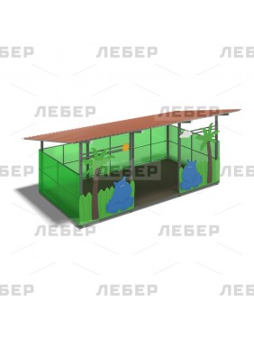 Теневой навес 4200х6000...