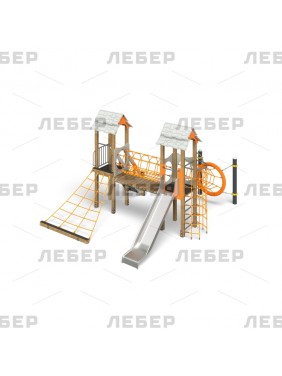 Канатный игровой комплекс...