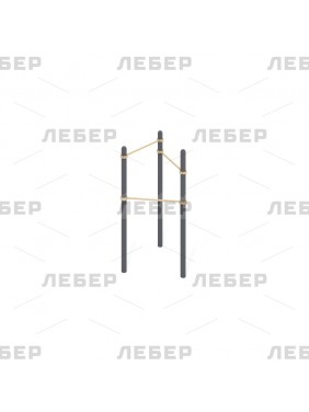 Три разноуровневых турника