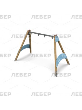 Рама качелей двойных "Космос"