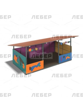 Теневой навес 3000х6000...