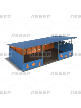 Теневой навес 4000х8000...