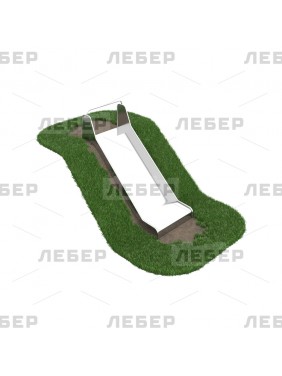 Горка для геопластики широкая