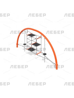 Канатный спортивный элемент...