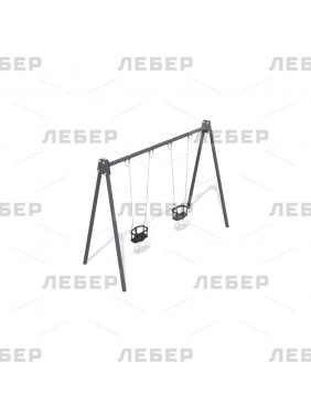 Качели двойные на...