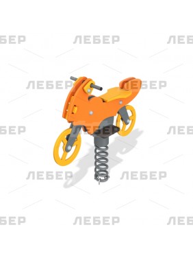 Качалка на пружине "Мотоцикл"