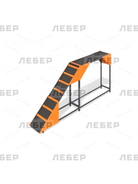 Лестница с площадкой