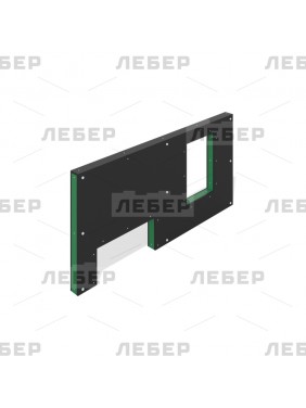 Стенка с двумя проломами