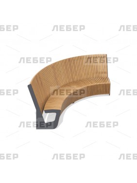 Диван парковый ЛГДП-57