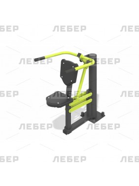 Жим на брусьях