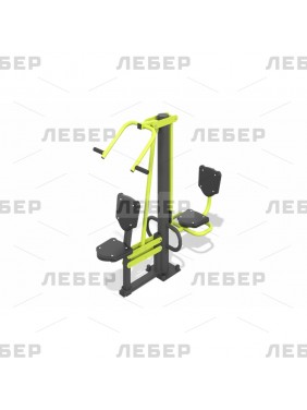 Тяга к груди - Жим ногами