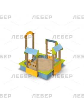 Песочный дворик со счетами...