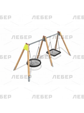 Качели деревянные "Гнездо"...