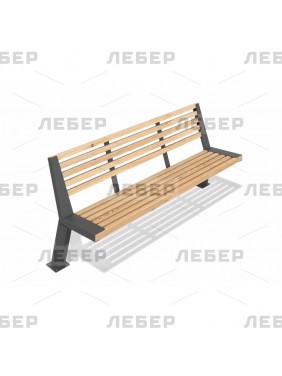 Диван парковый