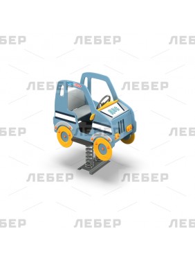 Качалка на пружине "Джип ДПС"