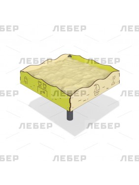 Песочница "Пляж" (HPL)