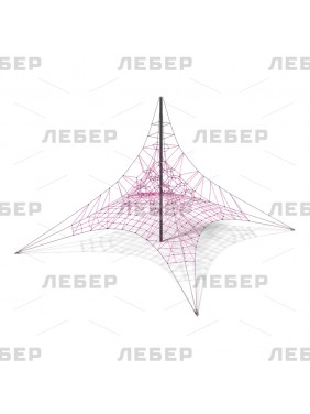 Канатная пирамида "Гималаи"...