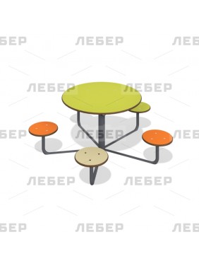 Стол детский "Семицветик"...