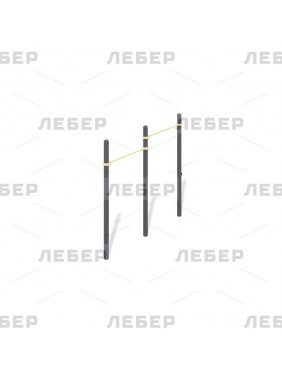 Турник разноуровневый двойной