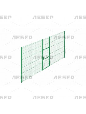 Ограждение из сетки 3D со...