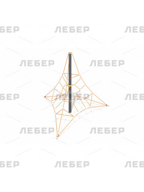 Канатная пирамида "Тибет"...