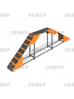 Горка-площадка-лестница