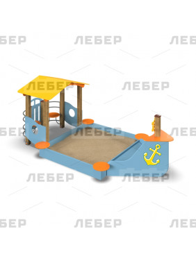 Песочница "Буксирчик"