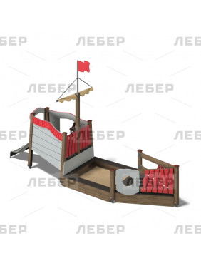 Песочный дворик "Корабль"