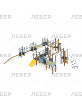 Полоса препятствий "Паркур"