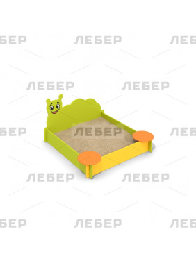 Песочница "Гусеница"