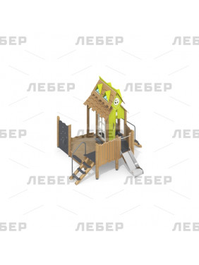 Песочный дворик "Избушка"