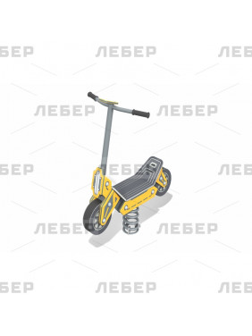 Качалка на пружине "Кикборд"