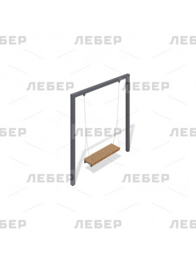 Качели парковые с подвесом...