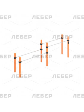 Брусья двойные для...