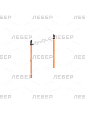 Рукоход-змейка (Нержавеющая...