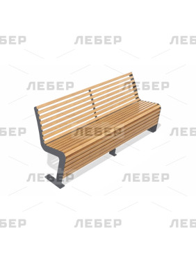 Диван парковый