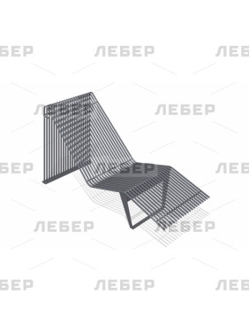 Шезлонг парковый