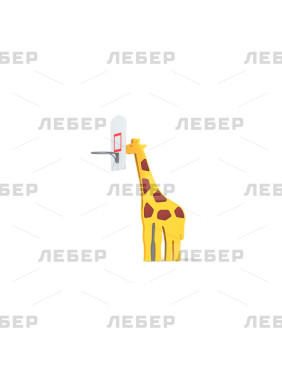 Баскетбольная стойка "Жираф"