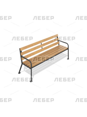 Диван парковый ЛГДП-11