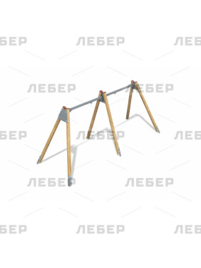 Рама качелей деревянных...