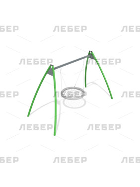 Рама качелей металлических...