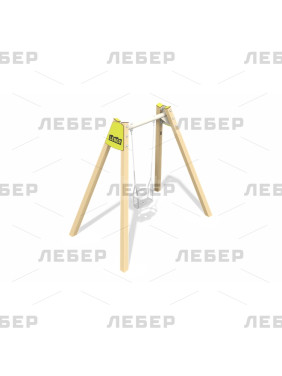 Рама одинарных качелей...