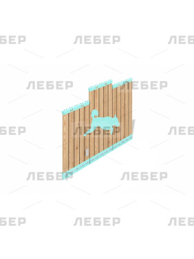Ограждение для собачьих...