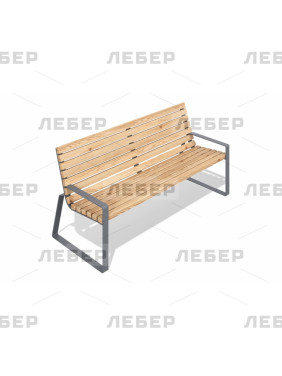 Скамья со спинкой