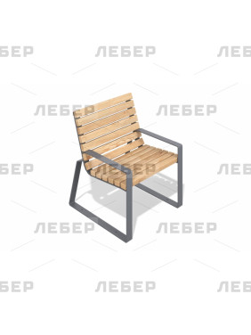 Кресло со спинкой "Базис"