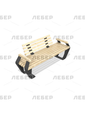 Диван парковый