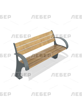 Диван парковый ЛГДП-136