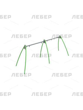 Рама качелей металлических...