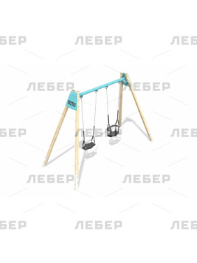 Качели двойные